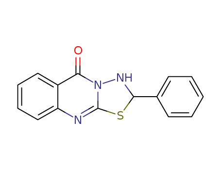 2-phenyl-2,3-dihydro-[1,3,4]thiadiazolo[2,3-<i>b</i>]quinazolin-5-one