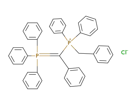 <α-(Diphenyl-benzyl-phosphonio)-benzyliden>-triphenyl-phosphoran-chlorid