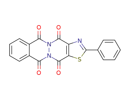 2-phenyl-thiazolo[4',5':4,5]pyridazino[1,2-<i>b</i>]phthalazine-4,6,11,13-tetraone