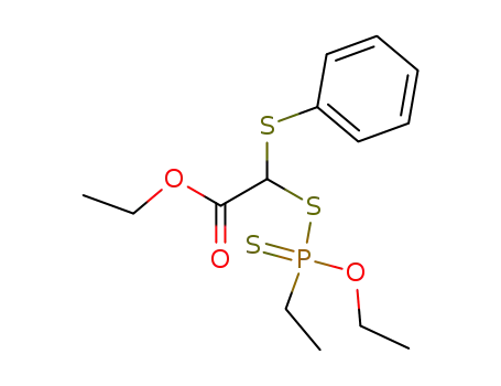 (Ethoxy-ethyl-phosphinothioylsulfanyl)-phenylsulfanyl-acetic acid ethyl ester