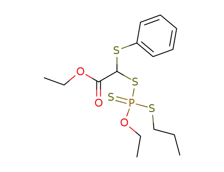 (Ethoxy-propylsulfanyl-thiophosphorylsulfanyl)-phenylsulfanyl-acetic acid ethyl ester