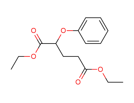 Molecular Structure of 94112-24-0 (2-Phenoxy-glutarsaeure-diaethylester)