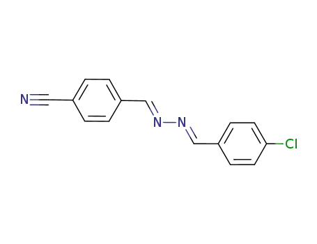 4-(4-chlorobenzylidenehydrazonomethyl)benzonitrile