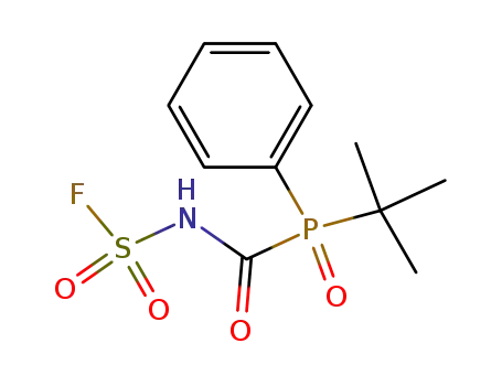 tert-Butyl-phenyl-fluorsulfonylcarbamoyl-phosphinoxid