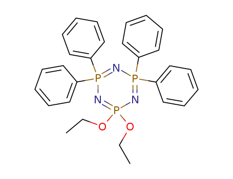 2,2-Diethoxy-4,4,6,6-tetraphenylcyclotriphosphazatrien