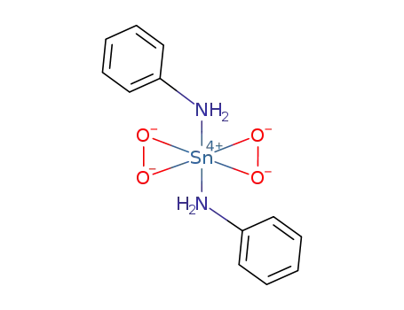 Molecular Structure of 189756-54-5 (Tin, bis(benzenamine)diperoxy-)