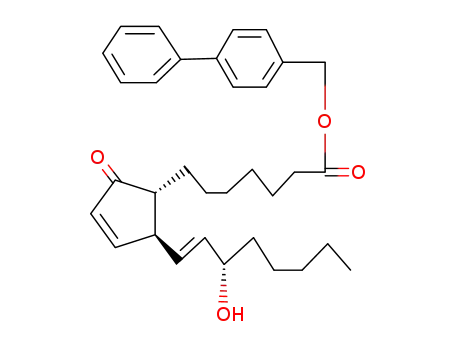 Prostaglandin A<sup>(1)</sup>-p-phenylbenzylester