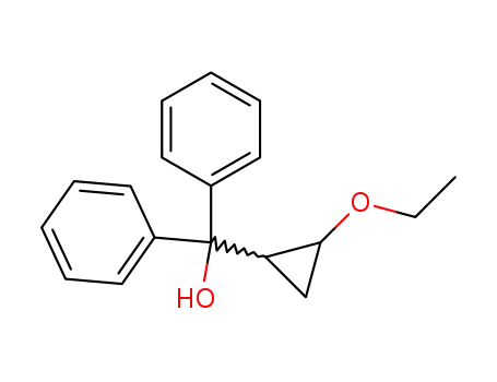 1-<2-Aethoxy-cyclopropyl>-diphenyl-methanol