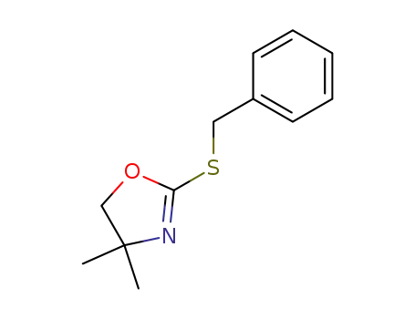 2-benzylsulfanyl-4,4-dimethyl-4,5-dihydro-oxazole