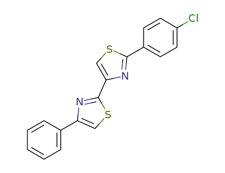 2'-(4-chloro-phenyl)-4-phenyl-[2,4']bithiazolyl