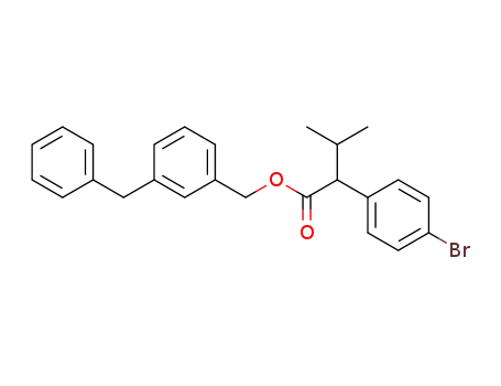 2-(4-Bromo-phenyl)-3-methyl-butyric acid 3-benzyl-benzyl ester