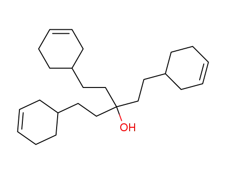Tris-<2-(3-cyclohexenyl)-1-ethyl>carbinol