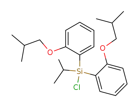 Silane, chloro(1-methylethyl)bis[2-(2-methylpropoxy)phenyl]-