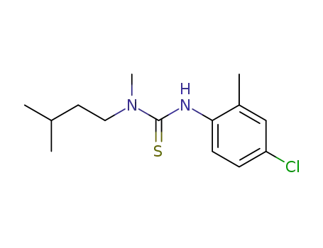 3-(4-Chloro-2-methyl-phenyl)-1-methyl-1-(3-methyl-butyl)-thiourea