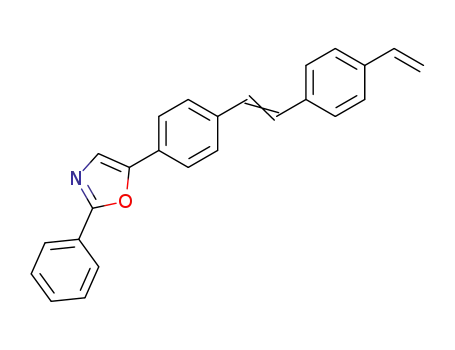 2-phenyl-5-[4-(4-vinyl-styryl)-phenyl]-oxazole