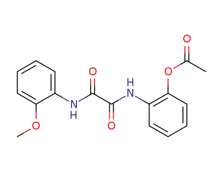 Acetic acid 2-[(2-methoxy-phenylaminooxalyl)-amino]-phenyl ester
