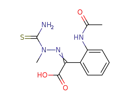 N-Acetyl-isatinsaeure-<2-methyl-thiosemicarbazon>