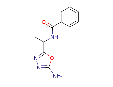 <i>N</i>-[1-(5-amino-[1,3,4]oxadiazol-2-yl)-ethyl]-benzamide