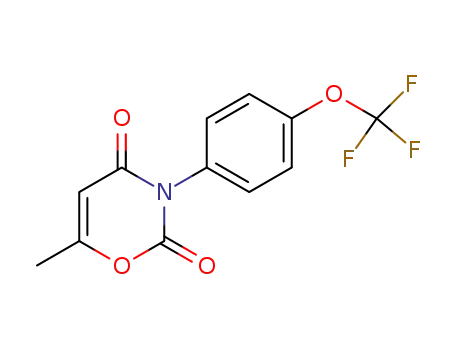 2H-1,3-Oxazine-2,4(3H)-dione, 6-methyl-3-[4-(trifluoromethoxy)phenyl]-