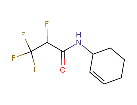 N-(Cyclohex-2-enyl)-α,β,β,β-tetrafluoropropionamid