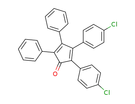 4,5-Diphenyl-2,3-bis-(p-chlor-phenyl)-(αβ)-cyclopentadien-(2,4)-on-(1)