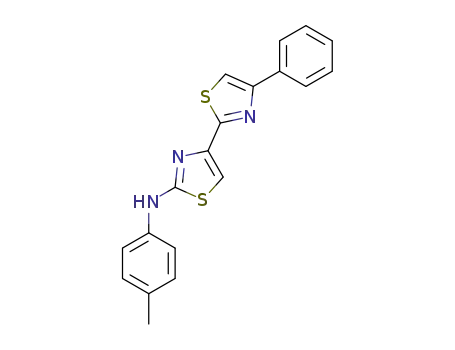 (4-phenyl-[2,4']bithiazolyl-2'-yl)-<i>p</i>-tolyl-amine