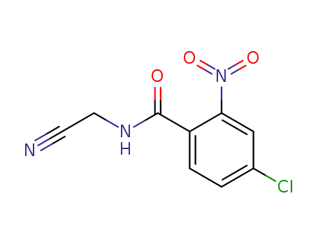 4-Chloro-N-cyanomethyl-2-nitro-benzamide