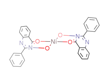 Molecular Structure of 97928-63-7 (Ni((C<sub>6</sub>H<sub>5</sub>)C<sub>8</sub>H<sub>4</sub>N<sub>2</sub>O(O))2)