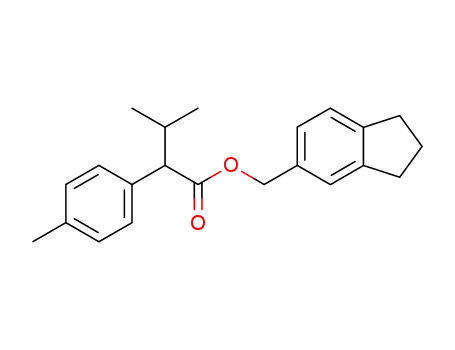 3-Methyl-2-p-tolyl-butyric acid indan-5-ylmethyl ester