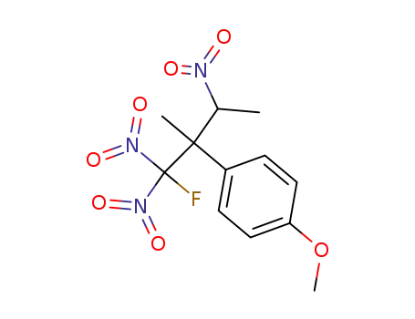Benzene, 1-[1-(fluorodinitromethyl)-1-methyl-2-nitropropyl]-4-methoxy-