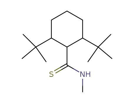 2,6-Di-tert-butyl-cyclohexanecarbothioic acid methylamide