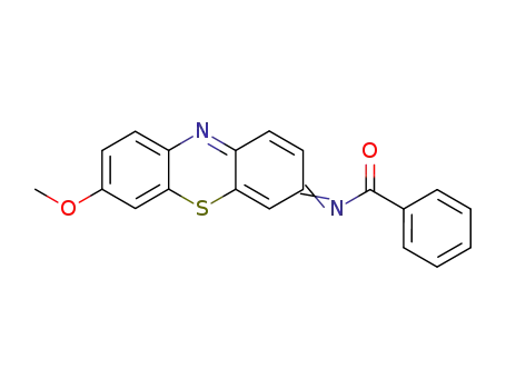 <i>N</i>-(7-methoxy-phenothiazin-3-ylidene)-benzamide