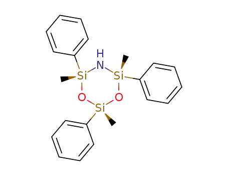 cis-2,4,6-Trimethyl-2,4,6-triphenyl-1,5-dioxa-3-aza-cyclohexasilan