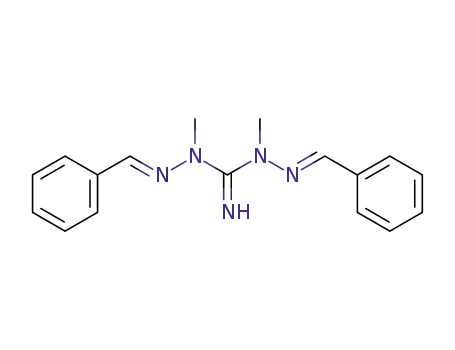 <i>N</i>,<i>N</i>'-bis-benzylidenamino-<i>N</i>,<i>N</i>'-dimethyl-guanidine