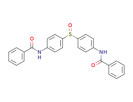 Molecular Structure of 105341-04-6 (bis-(4-benzoylamino-phenyl)-sulfoxide)