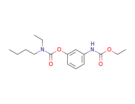 Molecular Structure of 54041-60-0 ([3-(Butyl-ethyl-carbamoyloxy)-phenyl]-carbamic acid ethyl ester)