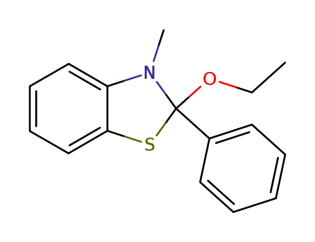 2-ethoxy-3-methyl-2-phenyl-2,3-dihydro-benzothiazole
