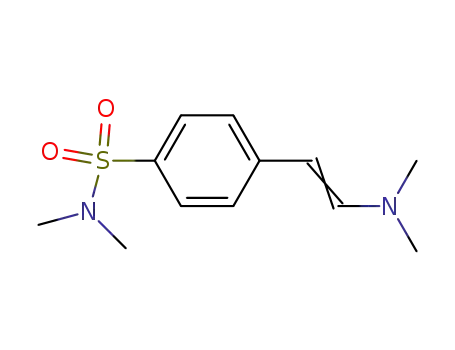 Molecular Structure of 20973-73-3 (ω-Dimethylamino-4-dimethylsulfamoyl-styrol)