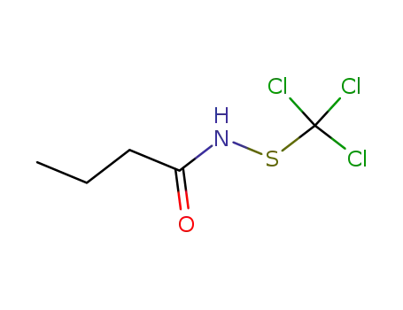 N-<Trichlormethansulfenyl>-butyramid