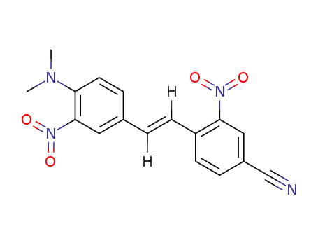 Molecular Structure of 2571-44-0 (4-Cyan-4'-dimethylamino-2,3'-dinitro-trans-stilben)