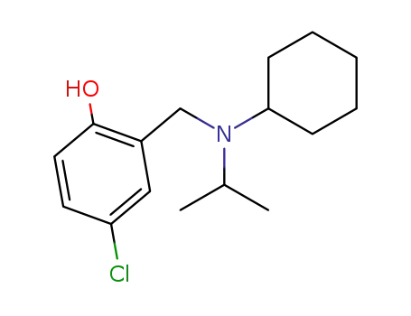 4-Chloro-2-[(cyclohexyl-isopropyl-amino)-methyl]-phenol