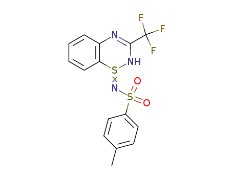 1-(toluene-4-sulfonylamino)-3-trifluoromethyl-1λ<sup>4</sup>-benzo[1,2,4]thiadiazine