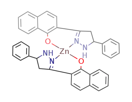 zinc(II){3-(1-hydroxy-2-naphthyl)-5-(phenyl)pyrazoline}2
