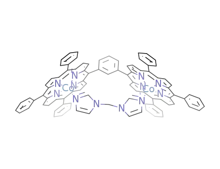 (Co(II))2(gable porphyrin)(diimidazolylmethane)