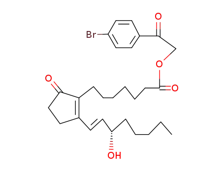 Prostaglandin B<sup>(1)</sup>-p-bromphenacylester