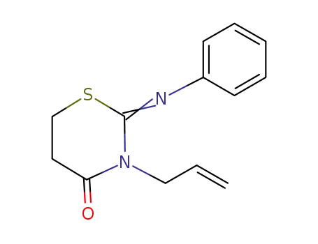 3-allyl-2-phenylimino-[1,3]thiazinan-4-one