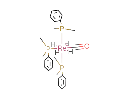 ReH<sub>4</sub>(CO)(P(CH<sub>3</sub>)2C<sub>6</sub>H<sub>5</sub>)3<sup>(1+)</sup>