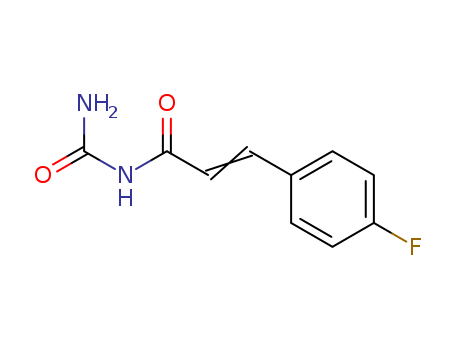 2-Propenamide, N-(aminocarbonyl)-3-(4-fluorophenyl)-