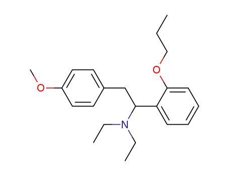 1-(2-Propoxy-phenyl)-1-diethylamino-2-(4-methoxyphenyl)-ethan
