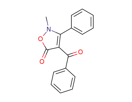 4-benzoyl-2-methyl-3-phenyl-2<i>H</i>-isoxazol-5-one